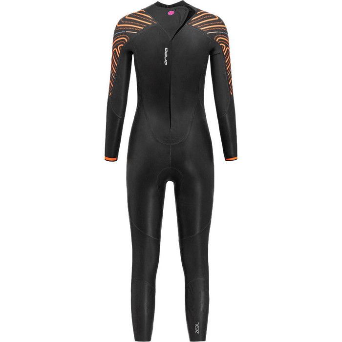 2024 Orca Frauen Zeal Thermal Rckenreiverschluss Open Water Swim Neoprenanzug NN6T4801 - Black